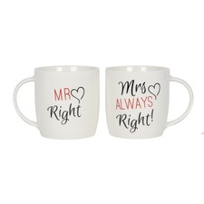 Set mrs mugs - mr, &