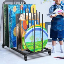 Art Canvas Storage Rack Modern