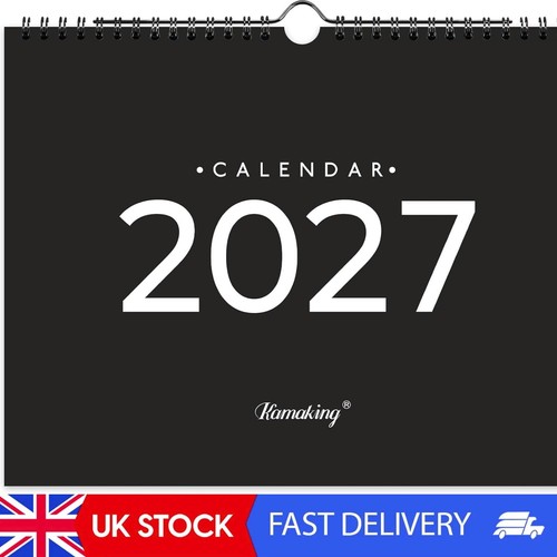 2027 calendar minimalist - uk,,