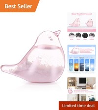 Weather-Describing Bird Glass