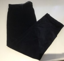 M&S MENS NAVY BLUE REGULAR FIT CORD TROUSERS Waist 44” Leg 31”