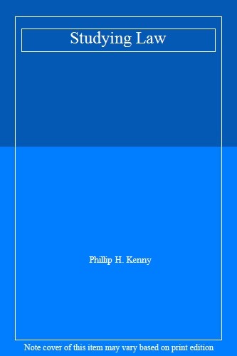 Studying law phillip kenny - studying, h.