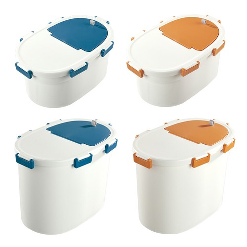 Pet food container bucket dog - container,