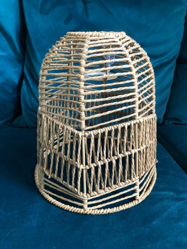 String lampshade rattan - string,