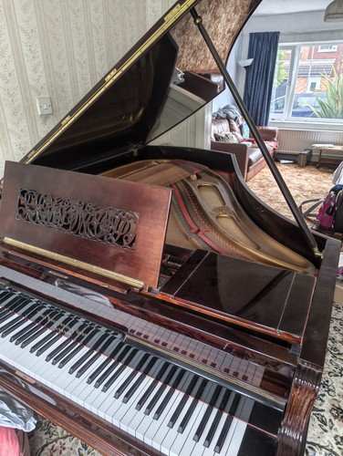 Broadwood grand piano antique - broadwood,