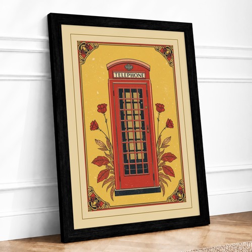Telephone booth vintage - booth,