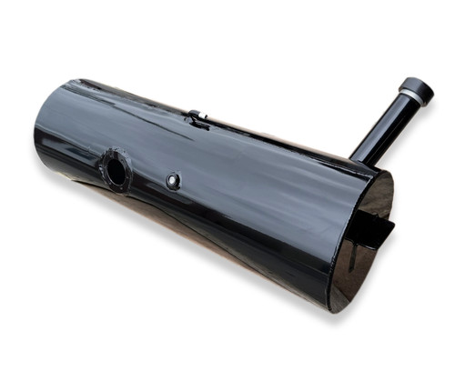 Aluminium baffled fuel tank - aluminium,