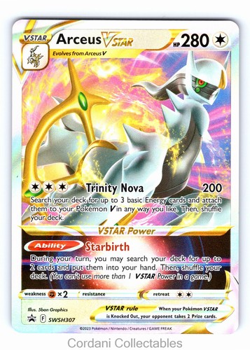 Arceus vstar swsh307 - arceus, black