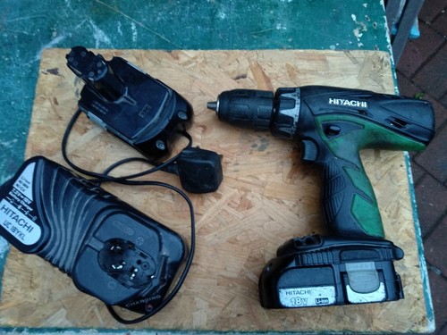 Hitachi cordless drill set - cordless,