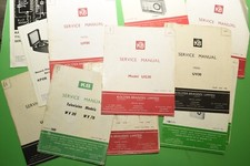Lot 12x Vintage Service Manual Circuit Diagram KB Kolster-Brandes Radio OC25