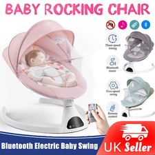 Bluetooth electric baby swing - electric,