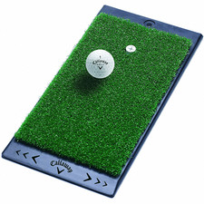 CALLAWAY LAUNCH ZONE GOLF PRACTICE MAT / BACK GARDEN CHIPPING MAT / +TEE HOLDER
