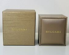 Premium Box for BVLGARI Ring Gold Empty Jewellery Packaging Gift Case Storage