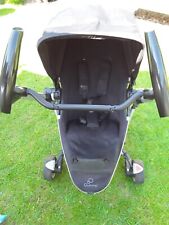 ROCKING BLACK QUINNY ZAPP XTRA 2 WITH SHOPPING BASKET,BN ADAPTORS RAIN COVER.