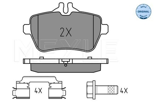 New brake pad set disc - pad, set,