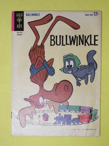 Gold key comics bullwinkle 2 - gold,