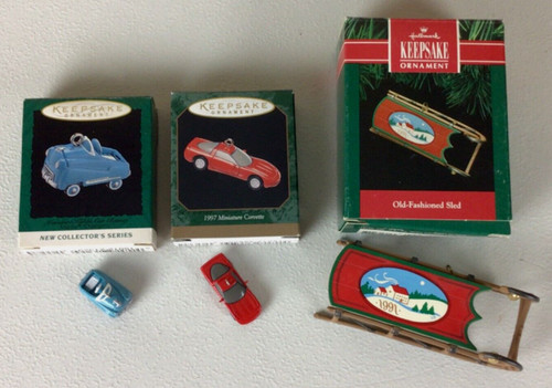 Hallmark ornaments 1991 old - 1991,