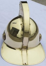 Brass AXE Fireman Helmet