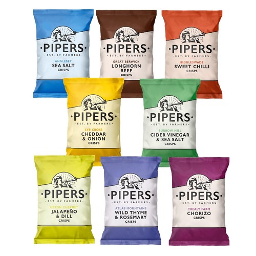 Pipers crisps mixed case x - pipers,