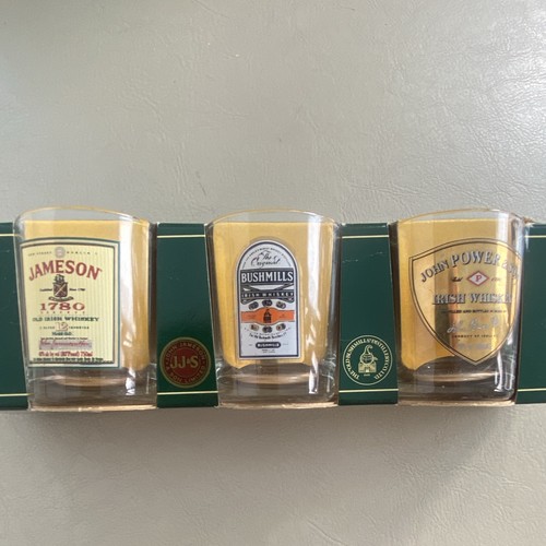 Irish whiskey tot collection - irish,