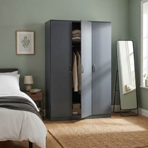 Modern dark grey door - dark, 3