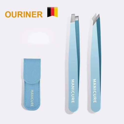 Eyebrow tweezers slanted - tweezers,
