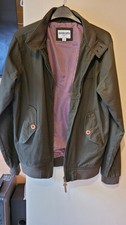 Lambretta Harrington Khaki Jacket Size S