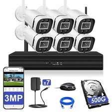 3MP HD Wireless CCTV System