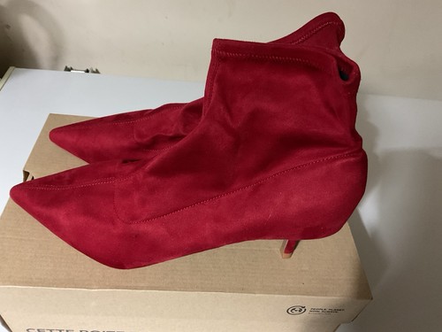 Next ladies red suede pull - next,