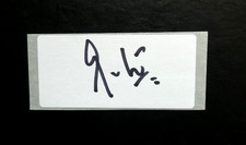 Gautam GAMBHIR - INDIA cricket signed sticker - TEST cap No. 249