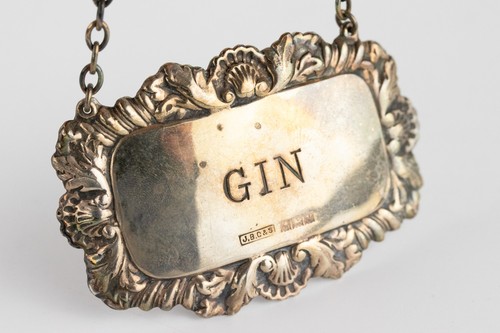 Vintage sterling silver gin - vintage,