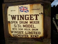 Vintage metal sign - vintage, 100%