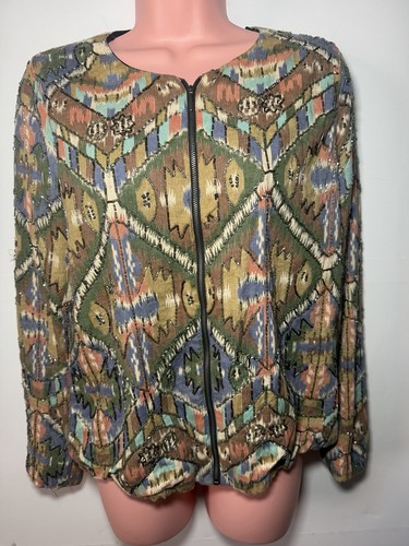 Zara trafaluc beaded aztec - zara,