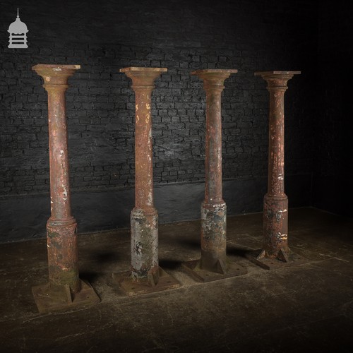 Cast iron columns - cast, of
