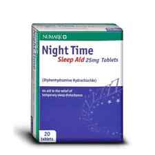 Numark Sleep Aid Tablets 25MG x 20 - FAST DELIVERY - MAX TWO BOXES PER MONTH UK