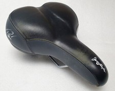 WIDE BODY BIKE SEAT MOUNTAIN TRAIL BIKE - CUSHION SADDLE TREKKING HYBRID CYCLE