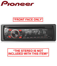 Pioneer DEH-1300MP stereo face, CD Auxiliary in car radio *FRONT FACE ONLY*