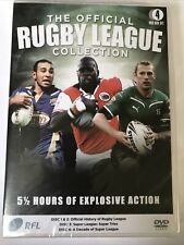 The Official Rugby League Collection (DVD) 4 Discs - New & Sealed (NF10)