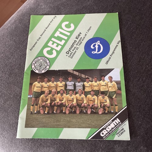 1986 glasgow celtic dynamo - 1986,