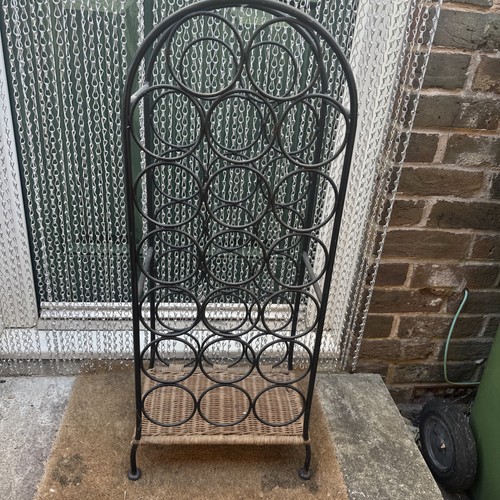 Black wrought iron metal - black,