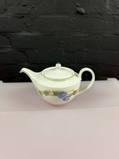 Wedgwood Blue Delphi Tea Pot 2