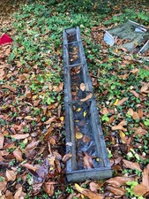 sheep or cattle  feed trough  Galvanised 9ft 