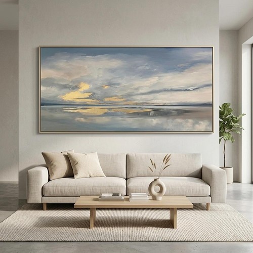 Handpainted abstract landscape - abstract,