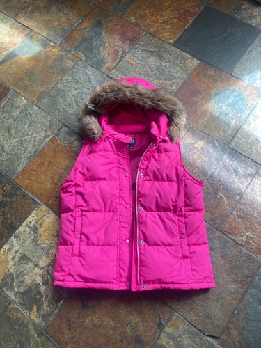 Ladies gilet gap faux fur - gilet,