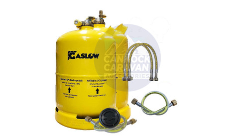 Twin gaslow 11kg cylinder - cylinder, kit