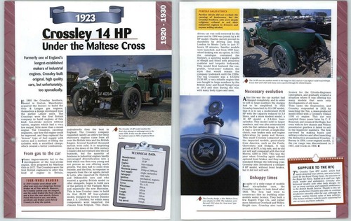 Crossley 1920 1930 - crossley,