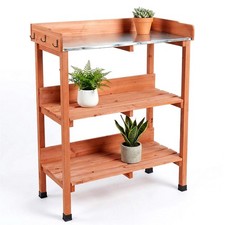 Wooden Potting Bench with