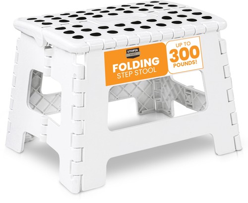Utopia home folding step stool - utopia,