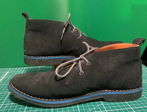 Mens superdry blue suede - mens,