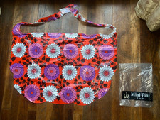 Vintage 1960s Genuine Flower Power Mini Pini Apron,Retro Kitchen #CottageCore